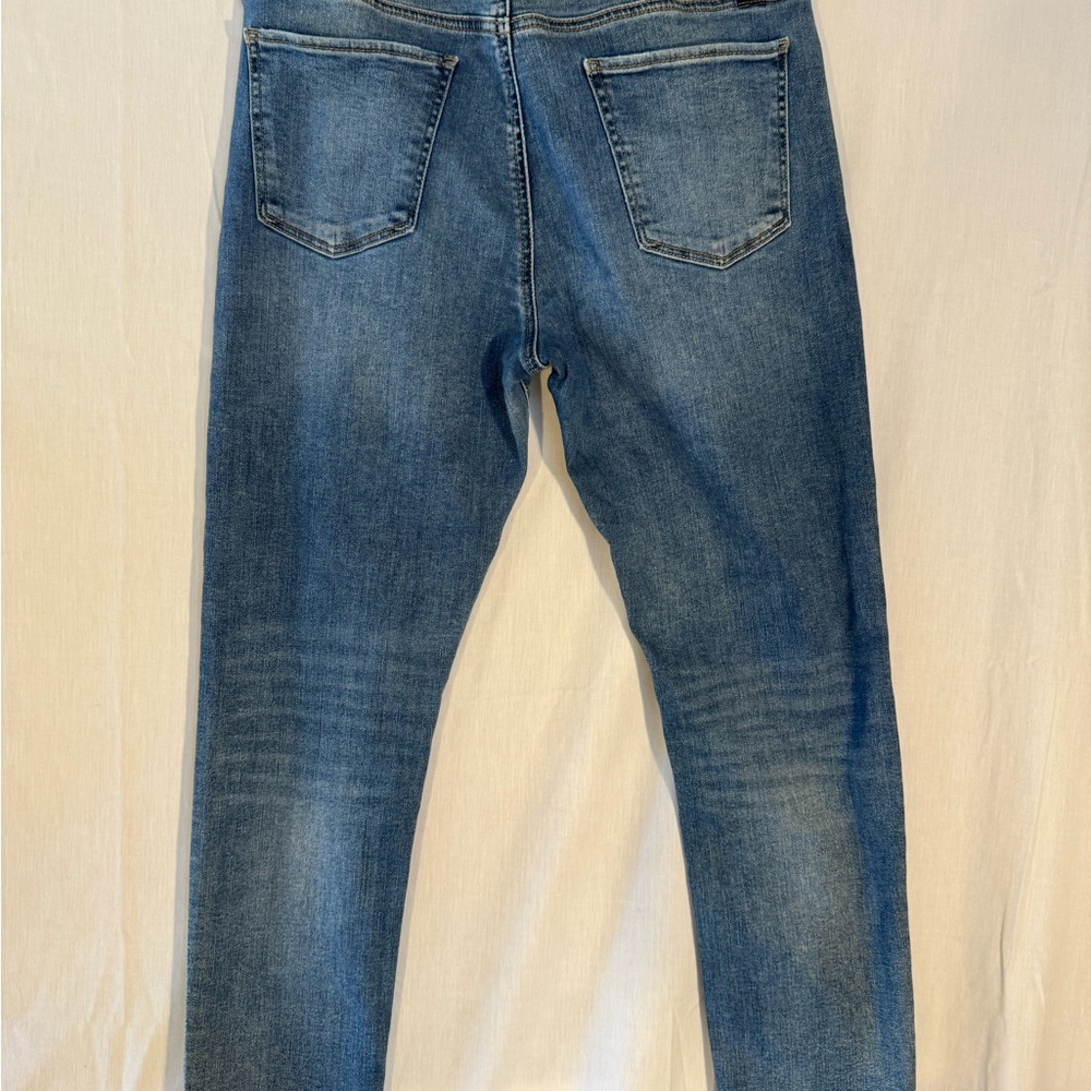 Lucky Brand Women’s Distressed Blue Skinny Jeans - Picture 3 of 4